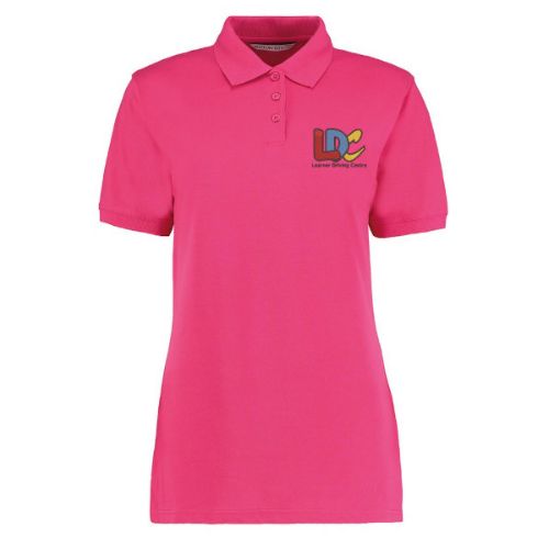 LDC Kustom Kit Klassic Polo Women's With Superwash 60°C (Classic Fit) Raspberry